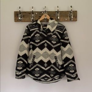 Woolrich x American Eagle Hooded Fleece